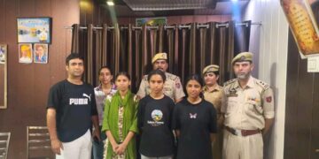 Srinagar Police traces three missing minor girls from Amritsar, Punjab with 72 hours