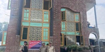 Police attach 10 Properties worth Rs 8 crores of drug peddlers in Srinagar