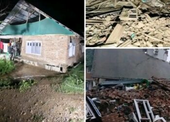 Day after Policeman’s killing, houses of two LeT terrorists demolished in Anantnag