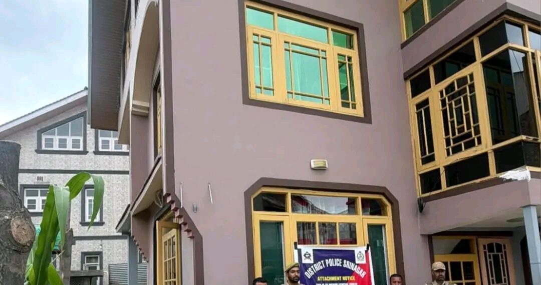 Srinagar Police Attaches Properties Worth Rs ₹1.35 Crores Under Nasha Mukt Jammu & Kashmir Abhiyan