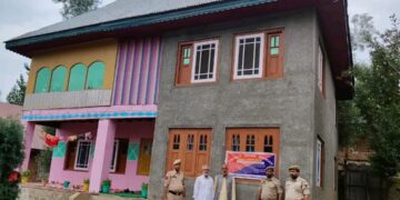 J&K Police attach residential house acquired through proceeds of drug trafficking in Shopian