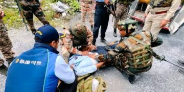 Ganderbal Police Conduct Joint Mock Drill to Test Emergency Response During Amarnath Yatra
