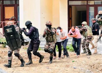 Police Conducts Joint Mock Drill At Wandhama Pandit Colony in Ganderbal 