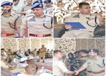 DIG Maqsood Ul Zaman reviewed Independence Day 2026 parade preparations at Zewan