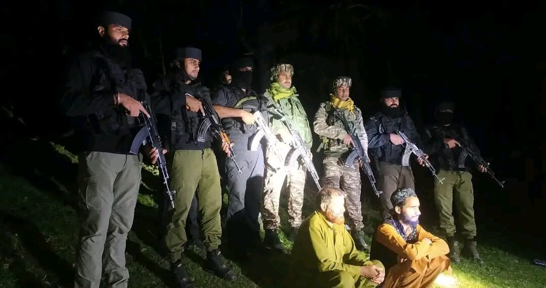 Two Terrorist Associates apprehended, Arms & Ammunition recovered in Pulwama: Police