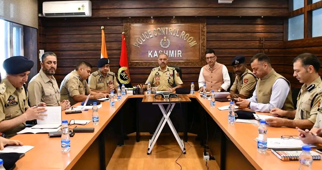 DGP J&K Reviews Security Preparedness for Eid Milad-un-Nabi and Other Forthcoming Events