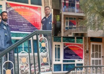 ANTF Kashmir attaches Two-Storey residential House Worth ₹50 Lakh in Drug Trafficking Case