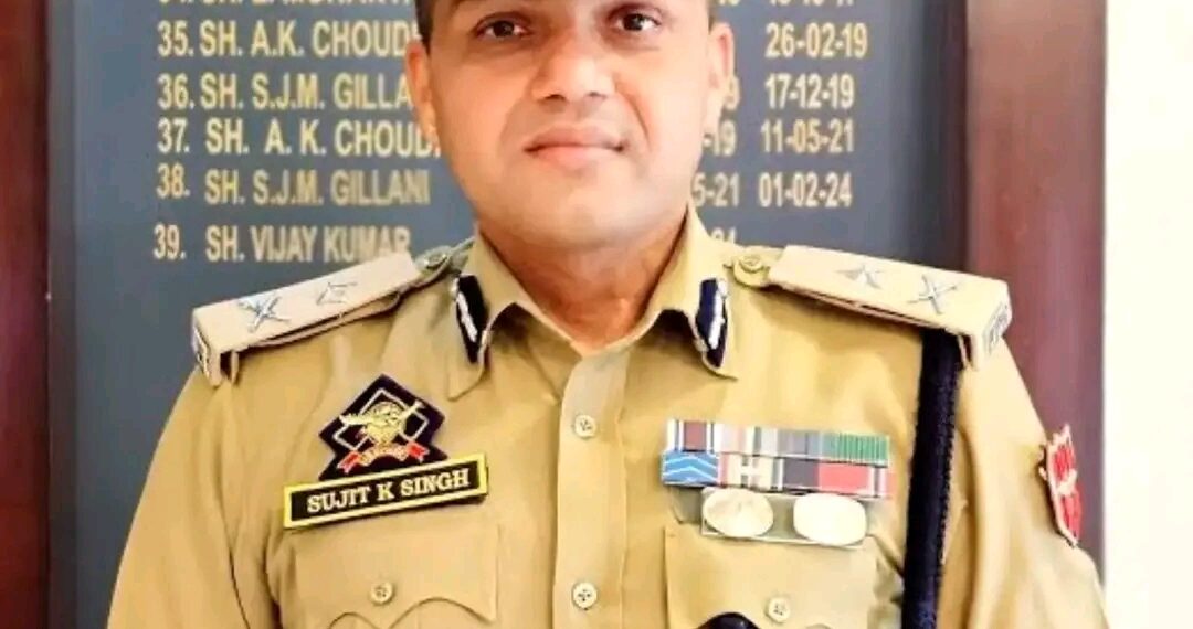 Sujit Kumar appointed new IGP Kashmir as J&K govt reshuffles 14 police officers