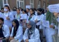 Medical interns stage protests in Kashmir, suspend work over stipend hike demand
