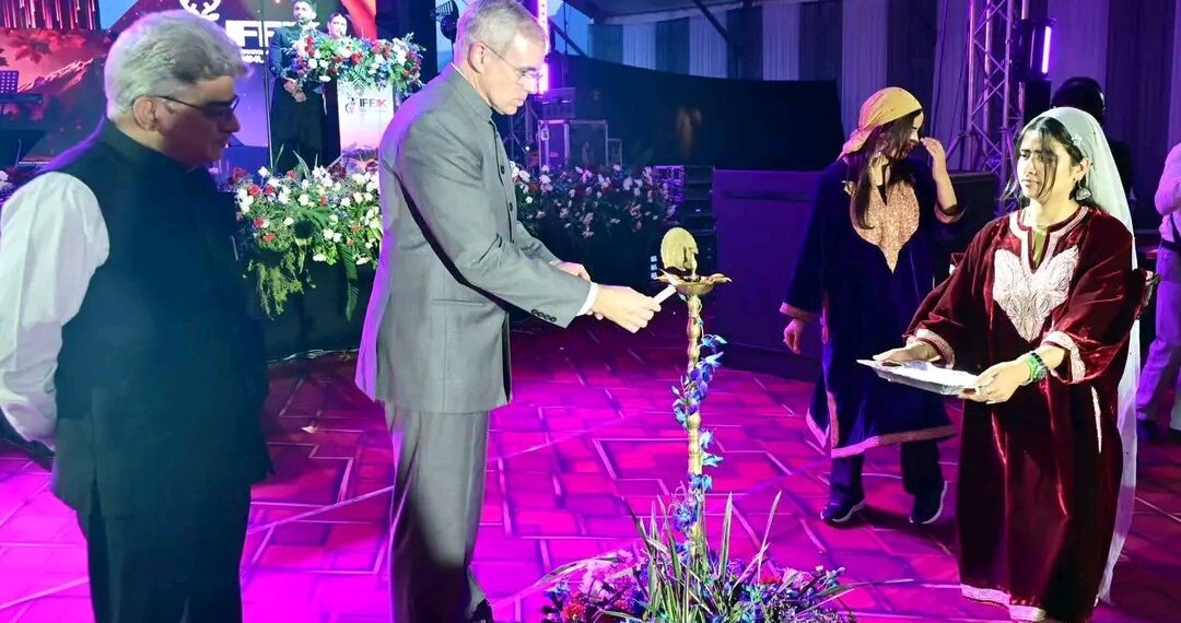 CM Omar Abdullah inaugurates 1st International Film Festival of Jammu & Kashmir in Srinagar