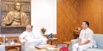 Sunil Sharma Meets Amit Shah, Raises Key Issues Concerning J&K