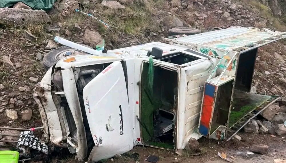 Tata Mobile Rolls Down At Shiendra Top Surankote; 3 Injured, 2 Critical