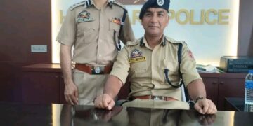 Sajad Khaliq Bhat assumes charge as SSP Handwara