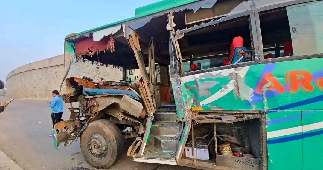 Seven injured in Samba as bus rams into Truck