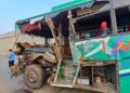 Seven injured in Samba as bus rams into Truck