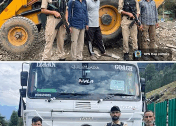 18 Vehicles/Machinery Seized For Illegal Mining In Shopian & Baramulla, Multiple FIRs Registered: Police