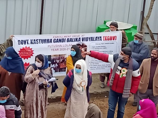 18 students got admission in Govt KGBV Potushai Lolab