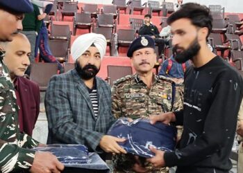 180 Bn CRPF organizes Volleyball, Cricket Tournament in Tral