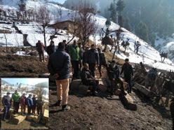 191 Cft timber recovered in Soun Barari Kokrnag area, action against the accused initiated
