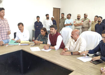 JMC Conducts Draw of Lots for Allotment of Newly Constructed Modern Kiosks at Below Gummat Steps