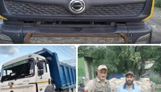 Two Vehicles Seized For Ilegal Mining In Pulwama, One Challaned: Police