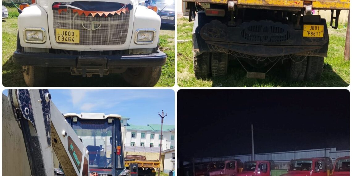 2 FIRs Registered, 21 Vehicles Seized in Budgam: Police