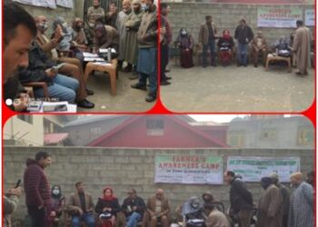 Srinagar Admin holds KCC Registration camps at Maloora, Qamarwari Panchayat Blocks