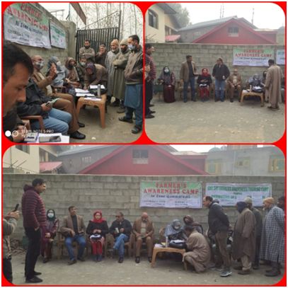 Srinagar Admin holds KCC Registration camps at Maloora, Qamarwari Panchayat Blocks