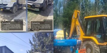 Two Vehicles Carrying Illegally Extracted Mining Materia Seized In Anantnag: Police