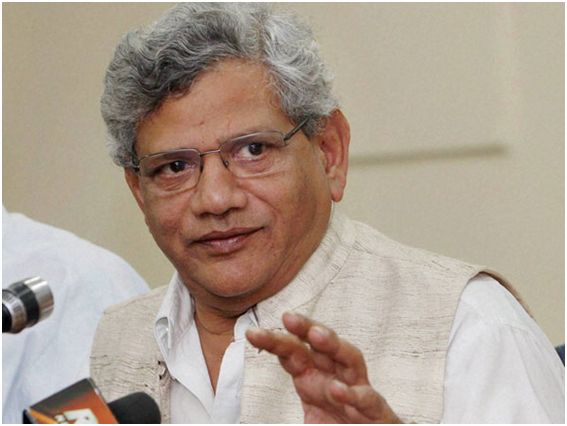 If LS polls can be held in J&K, why not assembly polls: Yechury to GoI If LS polls can be held in J&K, why not assembly polls: Yechury to GoI