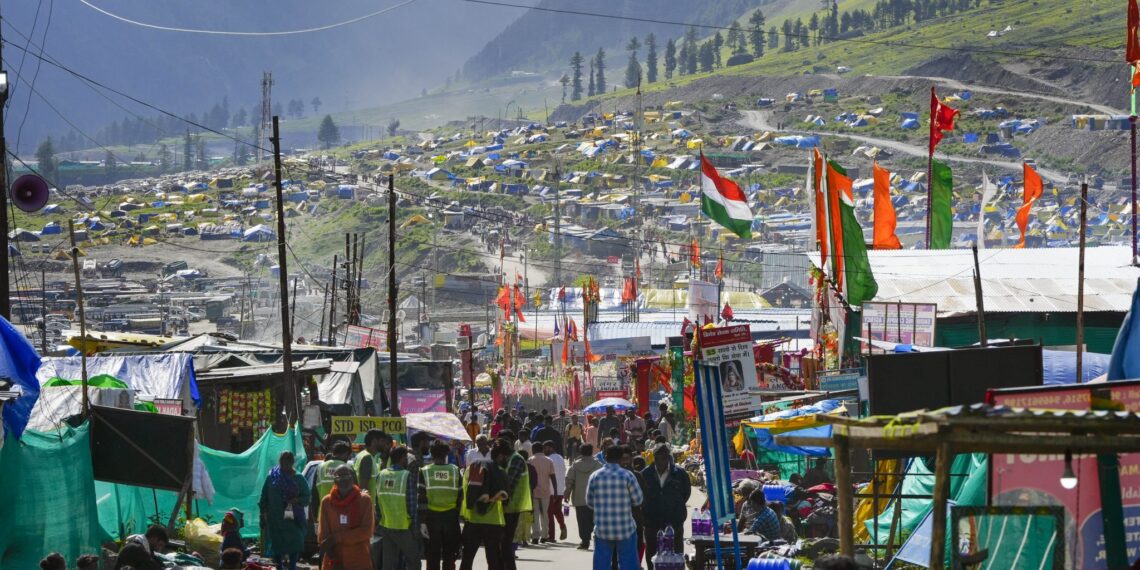 Amid Tight Security, 10th Batch Of Over 7,800 Pilgrims Leave Jammu For Amarnath