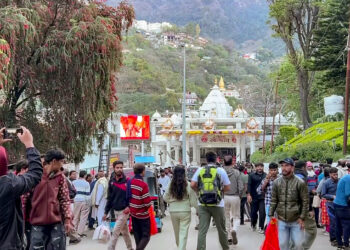Over 3 lakh pilgrims pay obeisance at Shri Mata Vaishno Devi in June first week