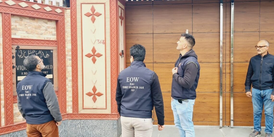 COVID-Era Fraud: EOW Conducts Raids in Srinagar, Budgam Over Multi-Crore Scam