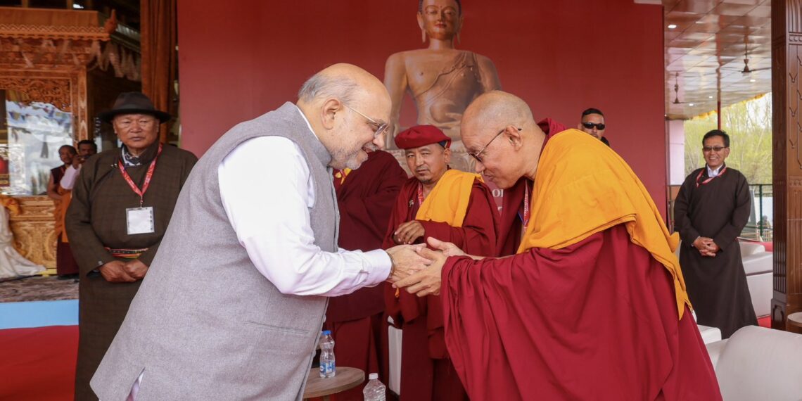 Amit Shah in Leh: Buddha’s teachings key to peace in times of conflict