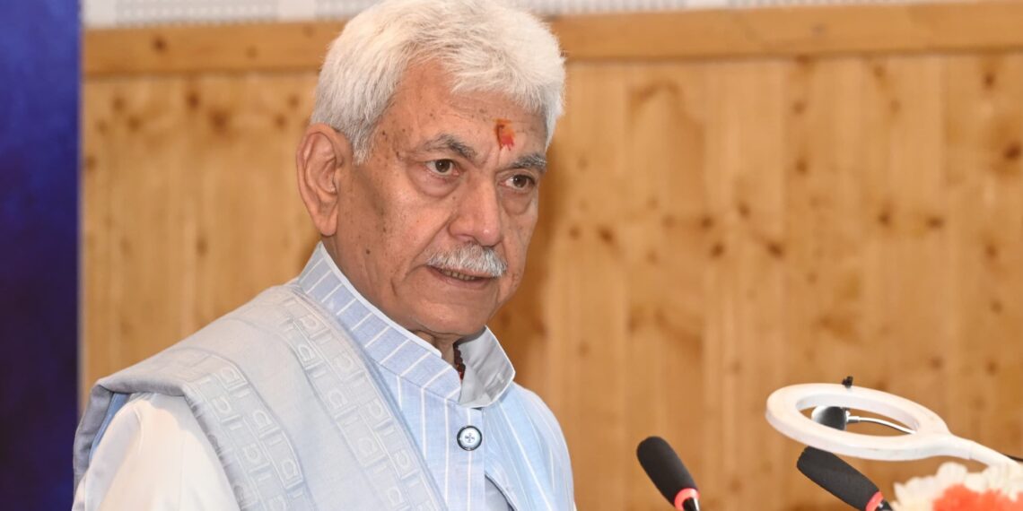 Narco-terror, drugs biggest threat to J&K: LG Sinha