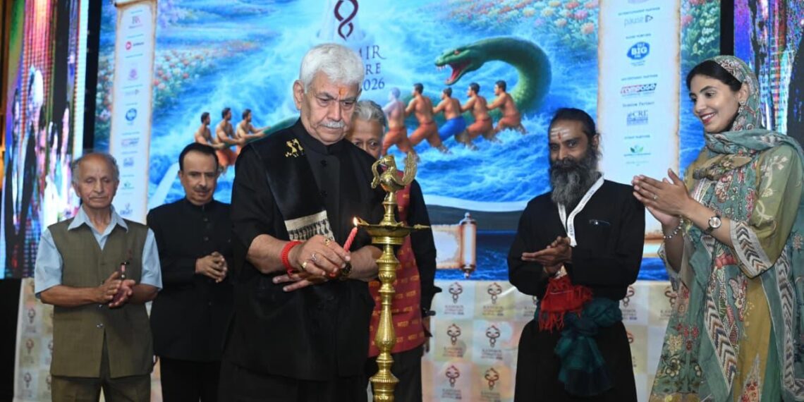LG Sinha Inaugurates 3rd Kashmir Literature Festival, Calls on Writers to Shape Positive Discourse