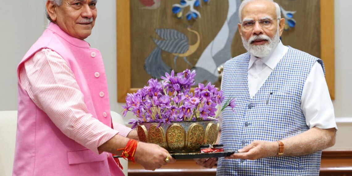 PM Modi’s Leadership Brought Peace, Stability and Development to J&K: LG Sinha