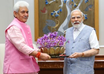 PM Modi’s Leadership Brought Peace, Stability and Development to J&K: LG Sinha