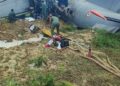 IAF AN-32 Aircraft Crashes at Assam’s Jorhat Airbase, Rescue Operations Underway
