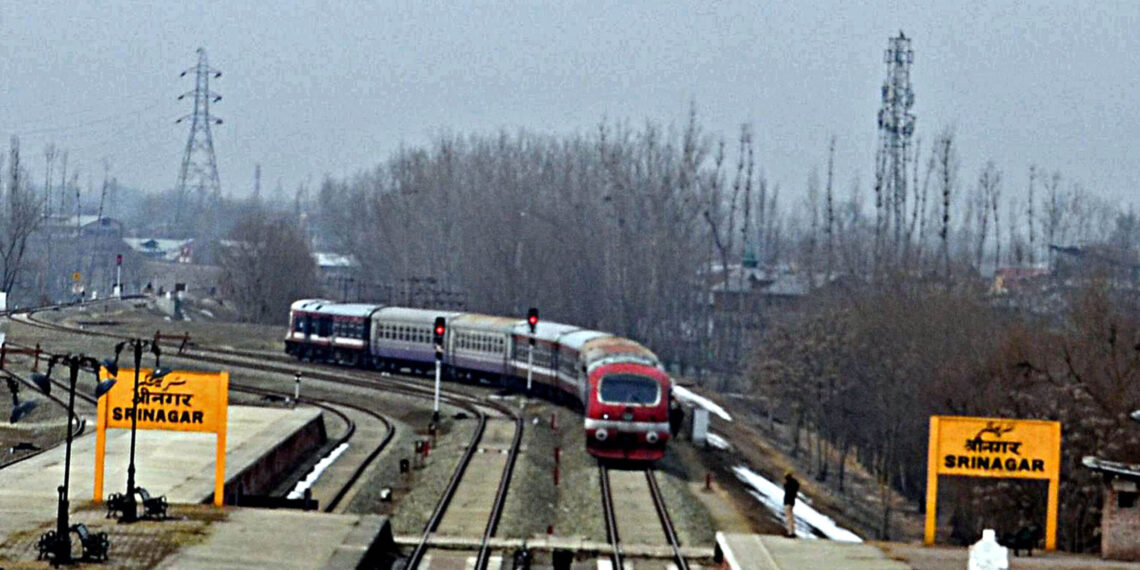 Train service between Baramulla and Banihal resumed partially on Monday