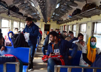 Train service between Baramulla and Banihal resumed partially on Monday