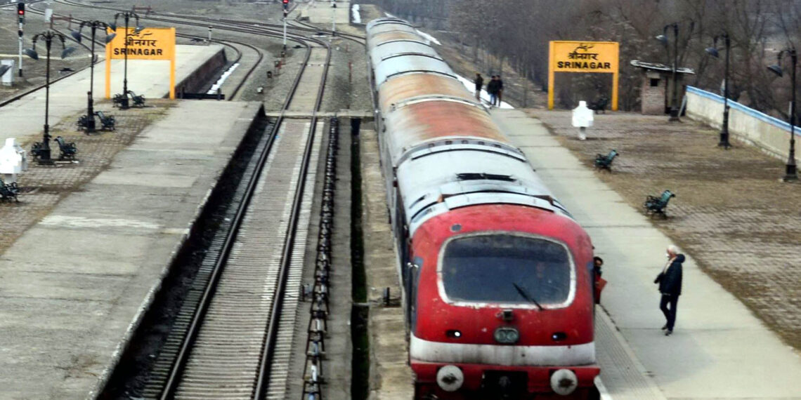 Train service between Baramulla and Banihal resumed partially on Monday