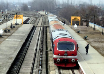 Train service between Baramulla and Banihal resumed partially on Monday