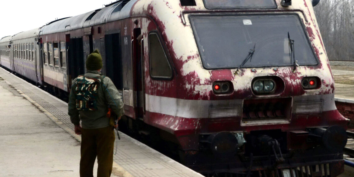 Train service between Baramulla and Banihal resumed partially on Monday