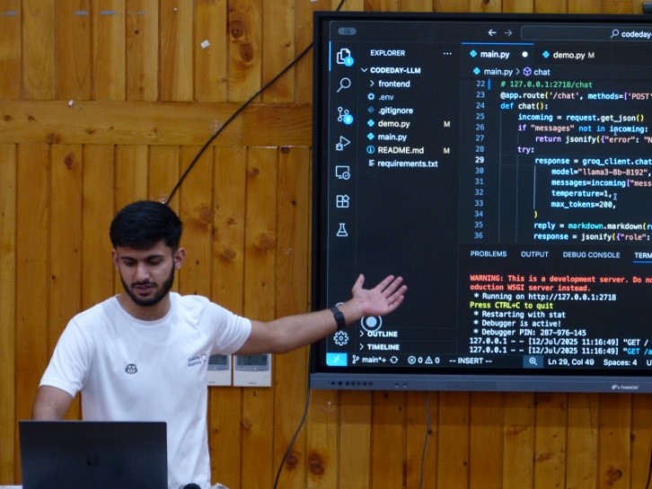 24-Hour Hackathon CodeDay Kashmir 2025 begins at NIT Srinagar to inspire future technologists