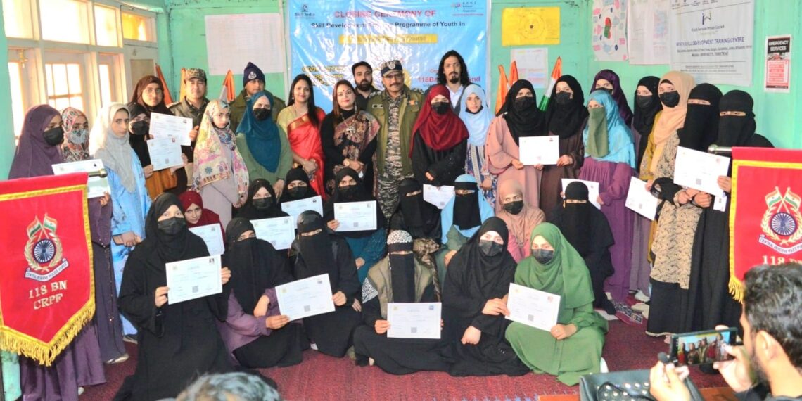 CRPF Conducts Free Tailoring Training for Women in Gund Under CAP–2026