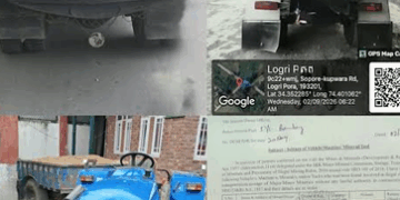 3 Vehicles seized for illegal mining in Sopore: Police