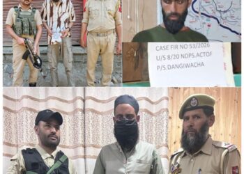 3 Drug Peddlers Arrested in Separate Ops Across Kashmir: Police