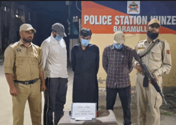 Three Arrested For Gambling In Tangmarg: Police