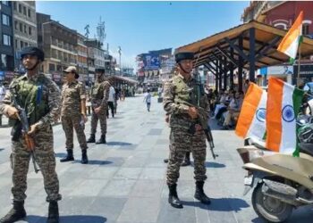 3-tier security cover in place for 79th Independence Day celebrations in J&K